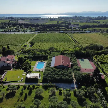 Casa Ghirlanda Con Piscina E Campo Da Tennis Appartement Lazise